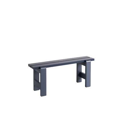 Weekday Bench, 111 cm, Steel Blue