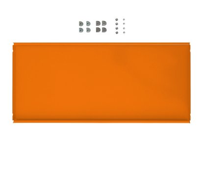 USM Haller Metal Divider Shelf for USM Haller Shelves, Pure orange RAL 2004, 75 cm x 35 cm
