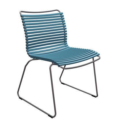 Click Chair, Without armrests, Petrol