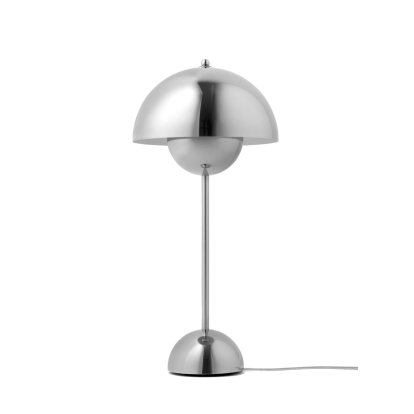 Flowerpot VP3 Table lamp, Chrome-plated