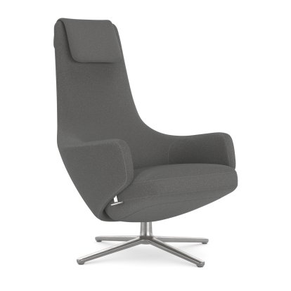 Repos, Chair Repos, Fabric Cosy 2 Classic Grey, 41 cm, Polished