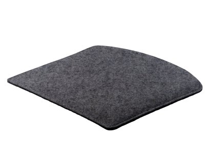 Seat Pad for S 43 / S 43 F, With upholstery, Anthracite melange