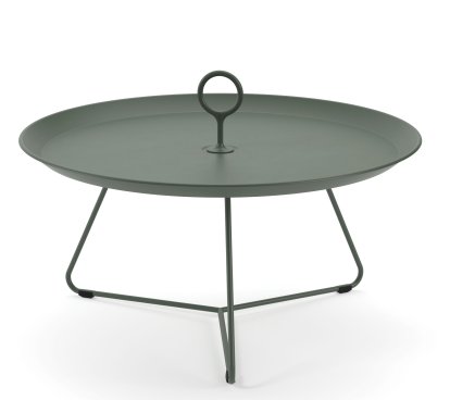 Eyelet Side Table, H 35 x Ø 70 cm, Pine green