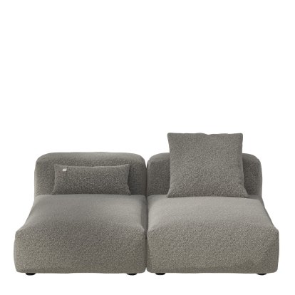 Vetsak Sofa Set 1, M, Pebble - Platinum, With cushions