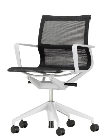 Physix, TrioKnit black pearl, Soft grey, Soft castors for hard floor surfaces