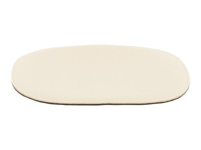Seat Pad for Panton Chair, With upholstery, Wool white