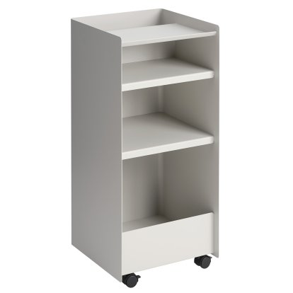 Folded Trolley, H 83,7 cm, Grey, Open