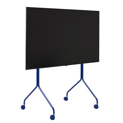 Moon Rollin' TV Stand, Tall, Ultra marine