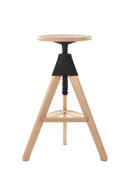 Tom & Jerry - The Wild Bunch, Tom - h 70-86 cm, Natural beech - black