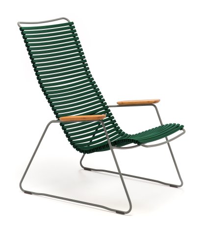 Click Lounge Chair, Pine green