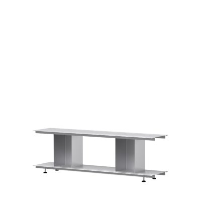 Zoll D Shelf, Aluminium, 140 cm, H 33 cm