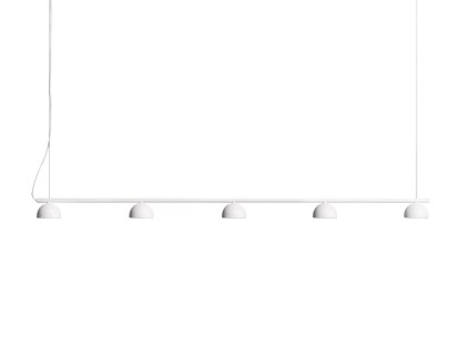 Blush Rail Pendant, 5 Shades, White
