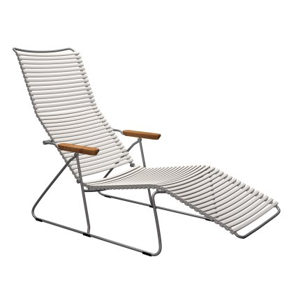 Click Deck Chair, Muted White