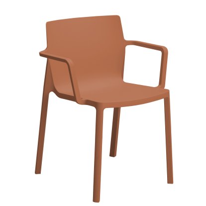 LP Chair – Recycled, With armrests, Clay
