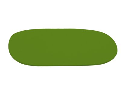 Seat Pad for Panton Chair, Without upholstery, Grass