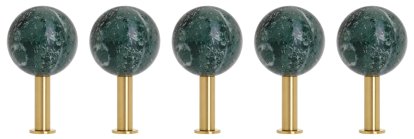 Dots Stone Wall Hooks Set of 5