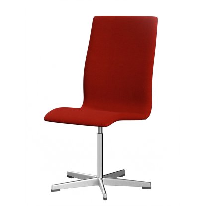 Oxford Office Swivel Chair, Without armrests, Middle-high back, Fixed base, Hallingdal 65, 600 - Orange