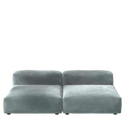 Vetsak Sofa Set 1, L, Cord velours - Mint, Without cushion