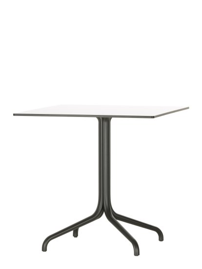 Belleville Table Outdoor, 75 x 75 cm, Solid core material white