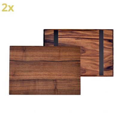 Wooden Overlay for USM Haller Shelves, Size L, 50 cm x 35 cm, American walnut