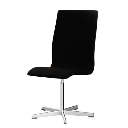 Oxford Office Swivel Chair, Without armrests, Middle-high back, Fixed base, Hallingdal 65, 173 - Black/grey