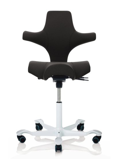 Capisco 8106, Xtreme black, White