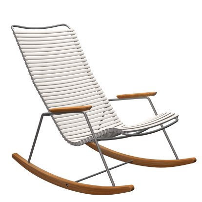 Click Rocking Chair, Muted White