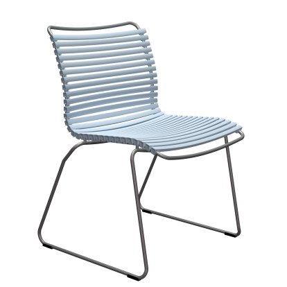Click Chair, Without armrests, Dusty light blue