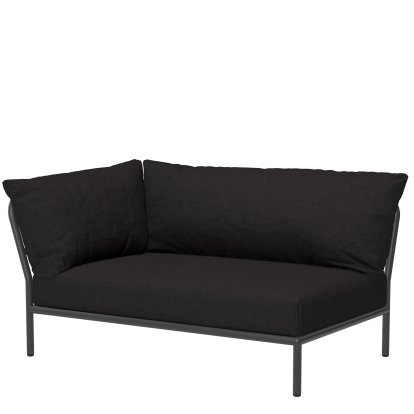 Level 2 Left Corner, Dark grey, Char