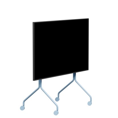 Moon Rollin' TV Stand, Regular, Powder blue