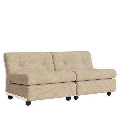 Amanta 2-Seater Sofa, Cream beige / Turf Sand