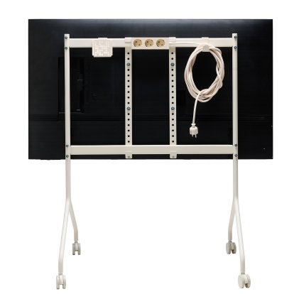 Moon Rollin' TV Stand Bundle, Pearl