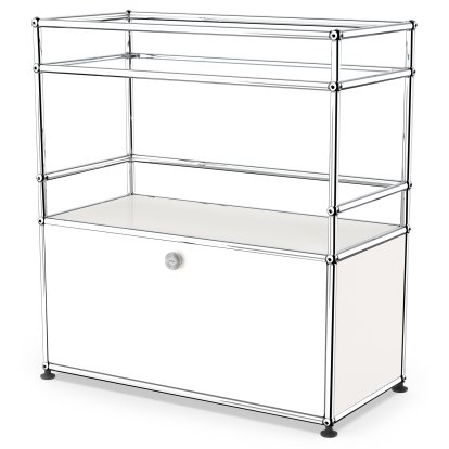 USM Haller Bar Sideboard Type I, Pure white RAL 9010