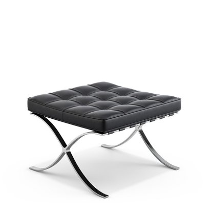 Barcelona Stool, Volo, Black