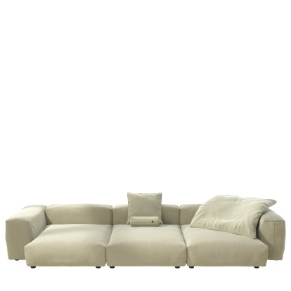 Vetsak Sofa Set 5, Suave - Pearl, With cushions