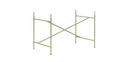 Eiermann 1 Table Frame , Olive green, Centred, 110 x 66 cm, With extension (height 72-85 cm)