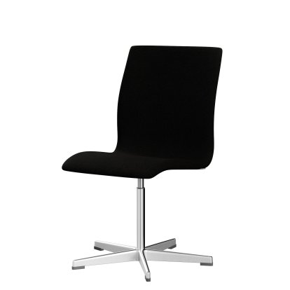 Oxford Office Swivel Chair, Without armrests, Low back, Fixed base, Hallingdal 65, 173 - Black/grey