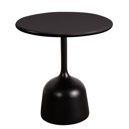 Glaze Side Table, Aluminium - Lava grey, Lava grey