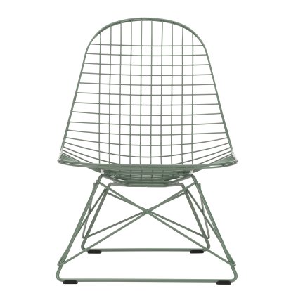 Wire Chair LKR, Powder-coated eames sea foam green smooth