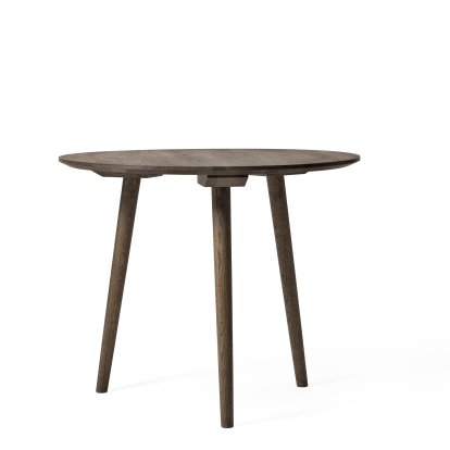 In Between Round Table, Ø 90 cm, Smoked oiled oak