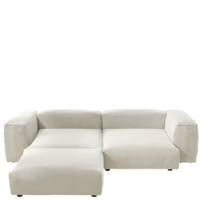 Vetsak Sofa Set 3, Suave - Clay, Without cushion
