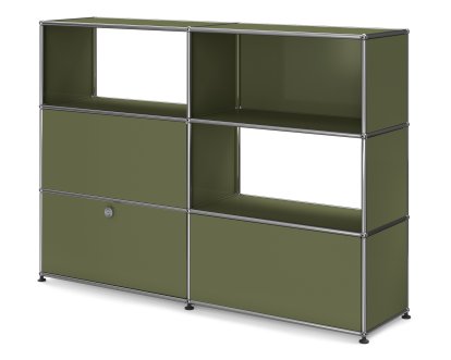 USM Haller Raumteiler Type 1, Olive green RAL 6003