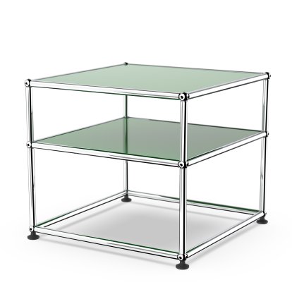 USM Haller side table Type II, Metal, USM green