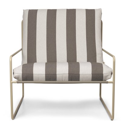 Desert 1-Seater, Cashmere / stripe