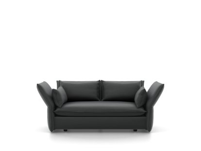 Mariposa Sofa, 2-Seater (H80,5 x B140 x T101,5 cm), Laser dark grey