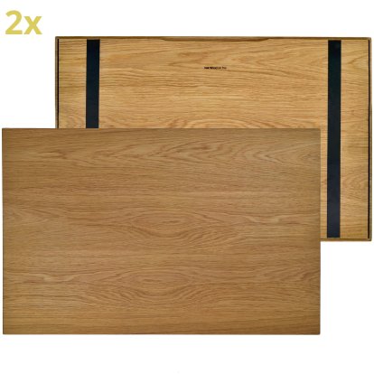 Wooden Overlay for USM Haller Shelves, Size L, 75 cm x 50 cm, Oak, naturally oiled