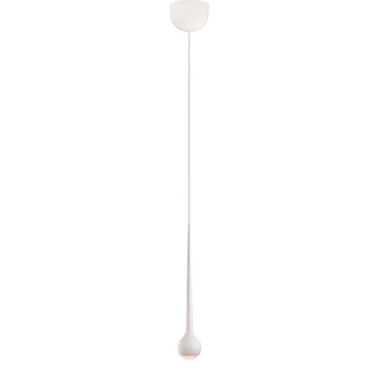 Falling Sun Pendant Lamp, White, 1 shade - height-adjustable