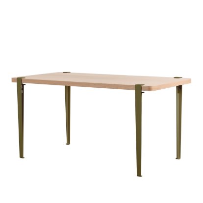 Balthazar Dining Table, Oak finish, TipToe x HEJU - Heather green