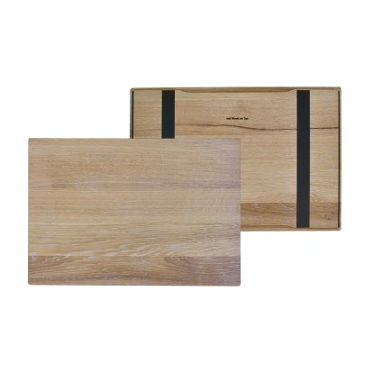 Wooden Overlay for USM Haller Shelves, size M, 50 cm x 35 cm, Oak, white oiled