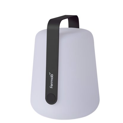 Balad² Rechargeable Lamp, 25 cm, Anthracite